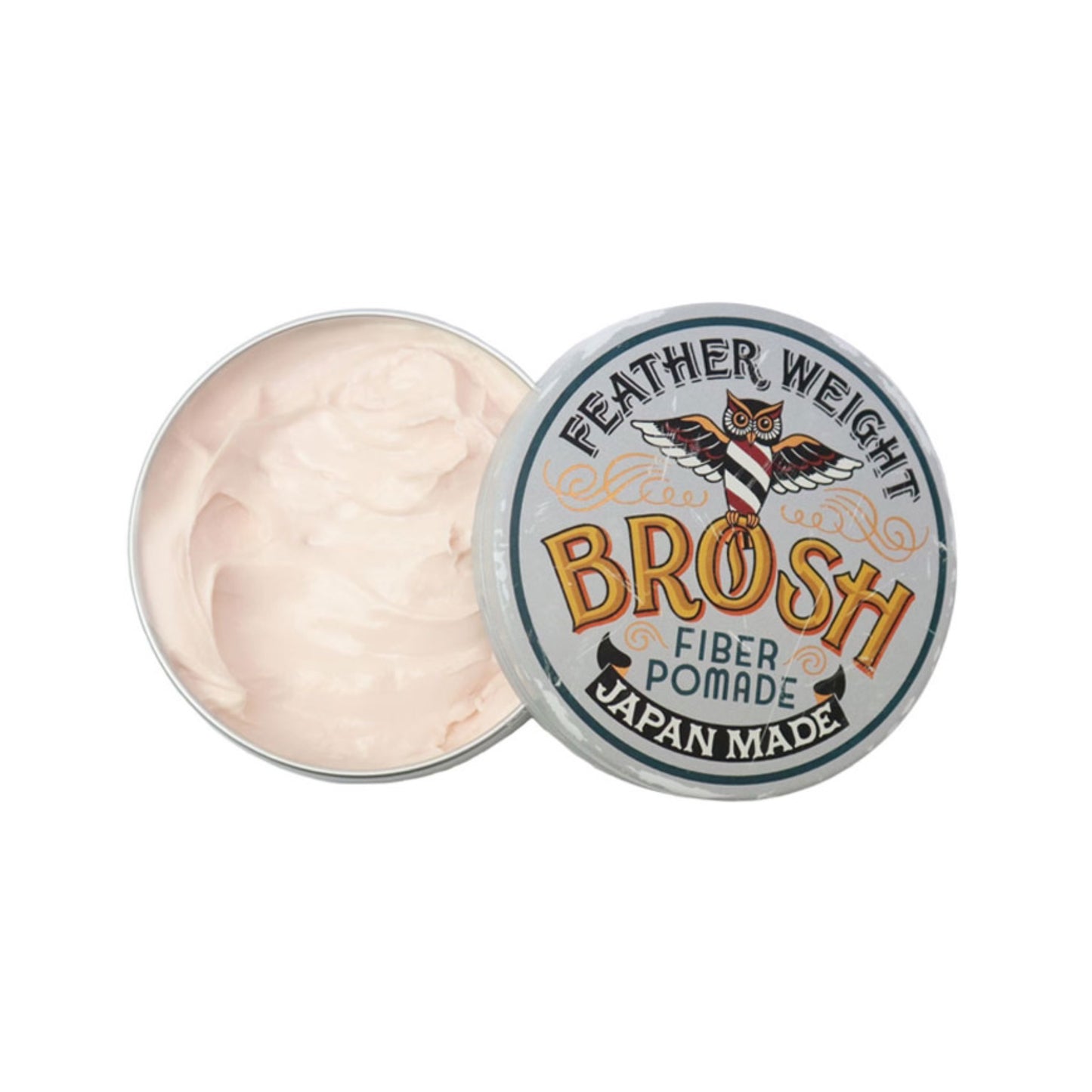 Brosh Feather Weight Fiber Pomade Tin