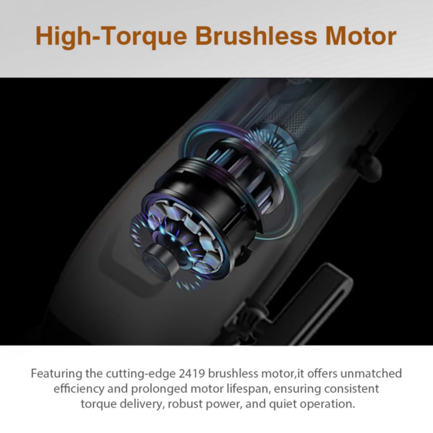 Caliber Focus Clipper Brushless Motor