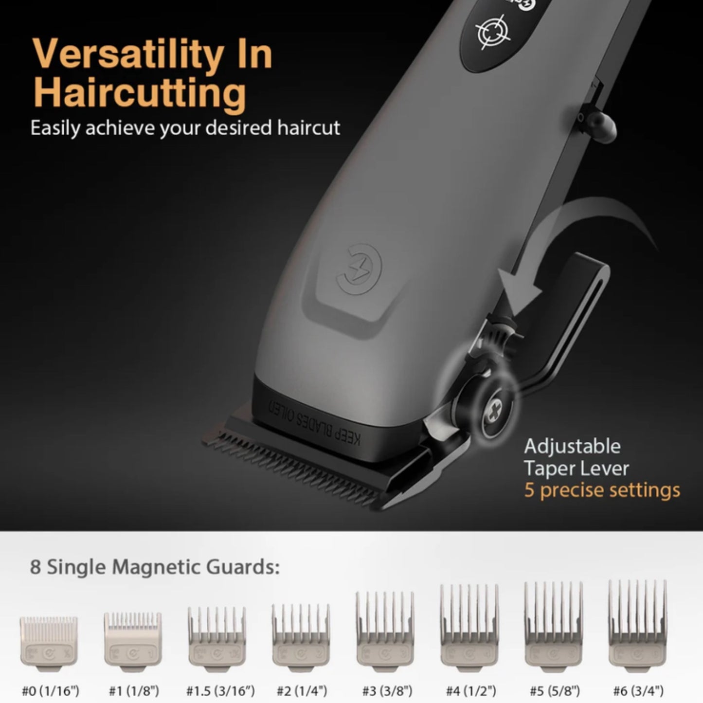 Caliber Focus Clipper Magnetic Guards