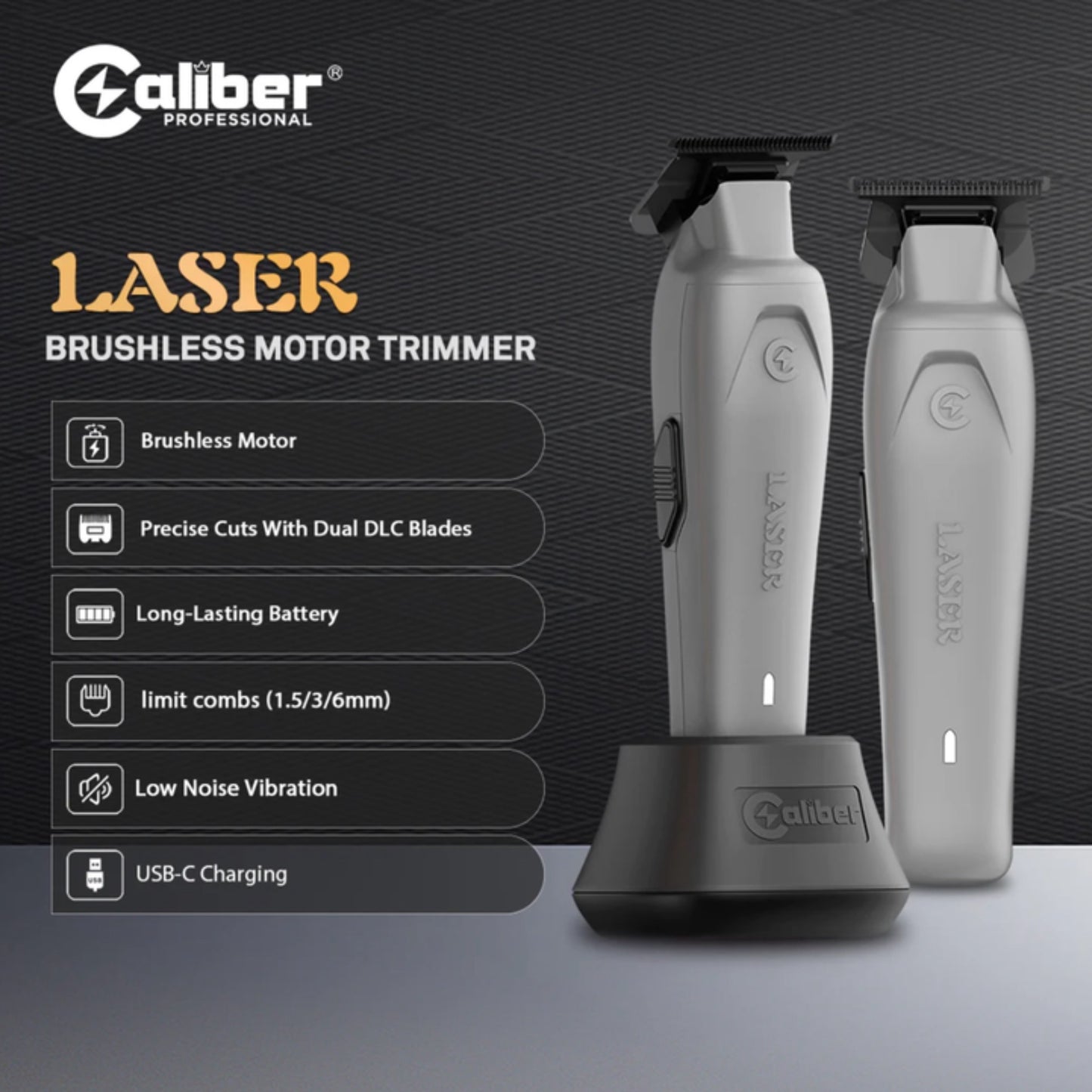 Caliber Laser Hair Trimmer Information