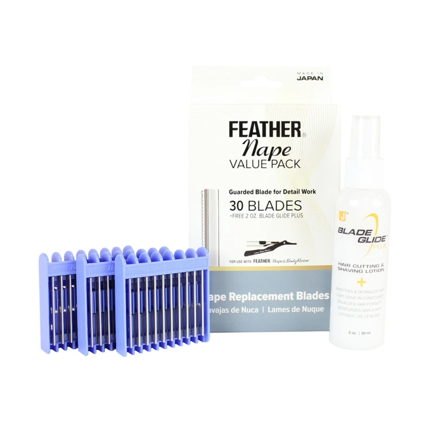 Feather Nape Replacement Blade Value Pack
