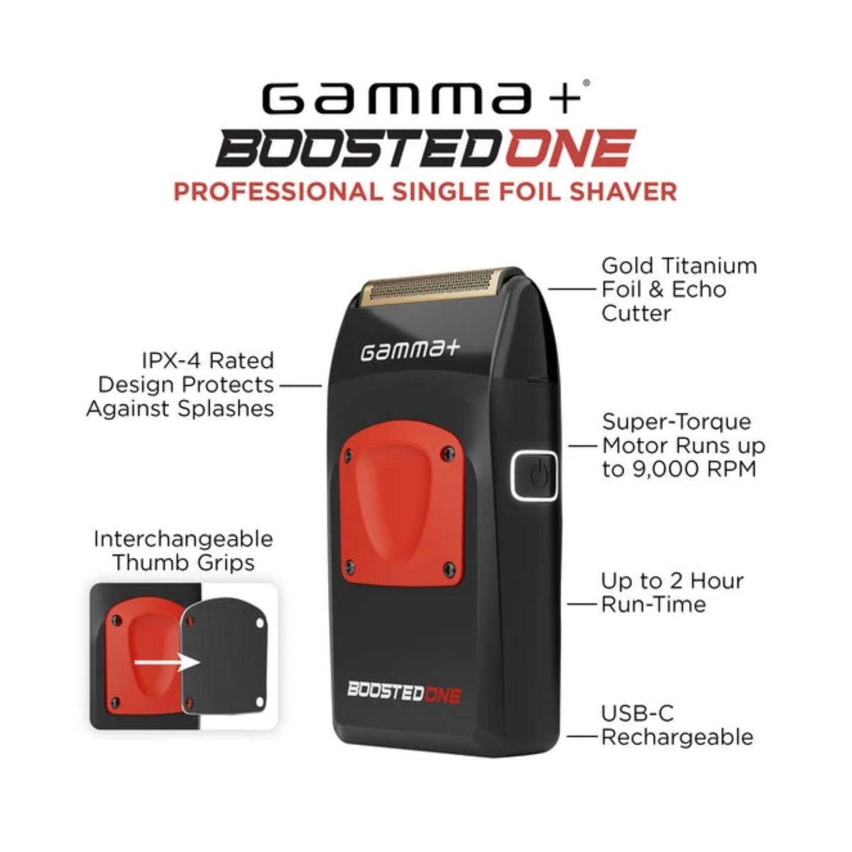 Gamma_ Boosted One Single Foil Shaver Information