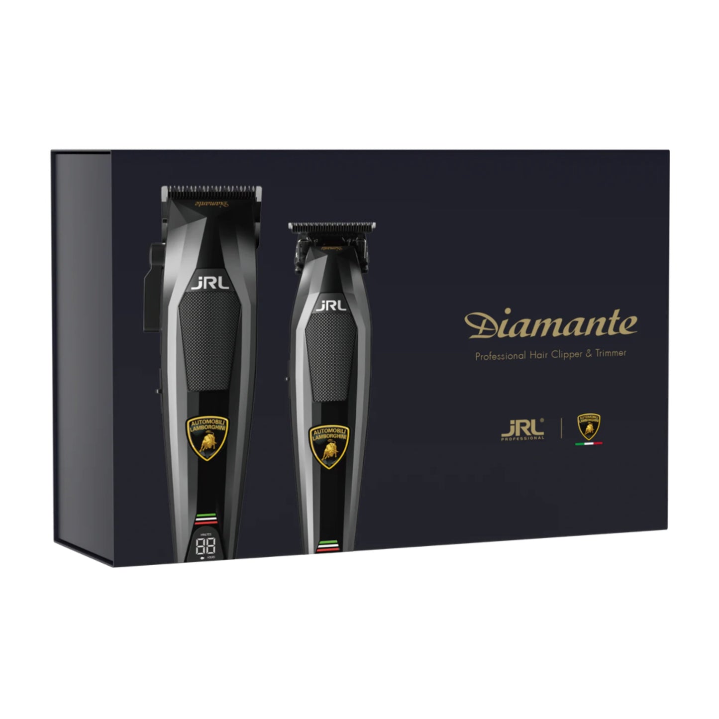 JRL Lamborghini Black Clipper and Trimmer Set