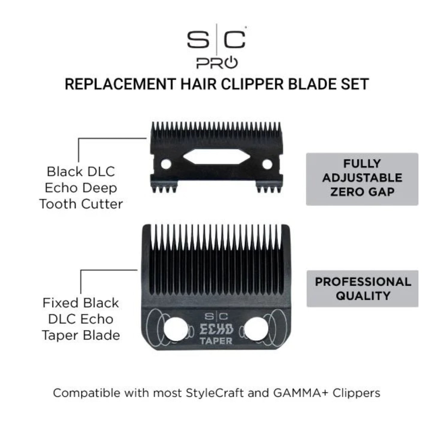 Stylecraft Echo Taper Clipper Set