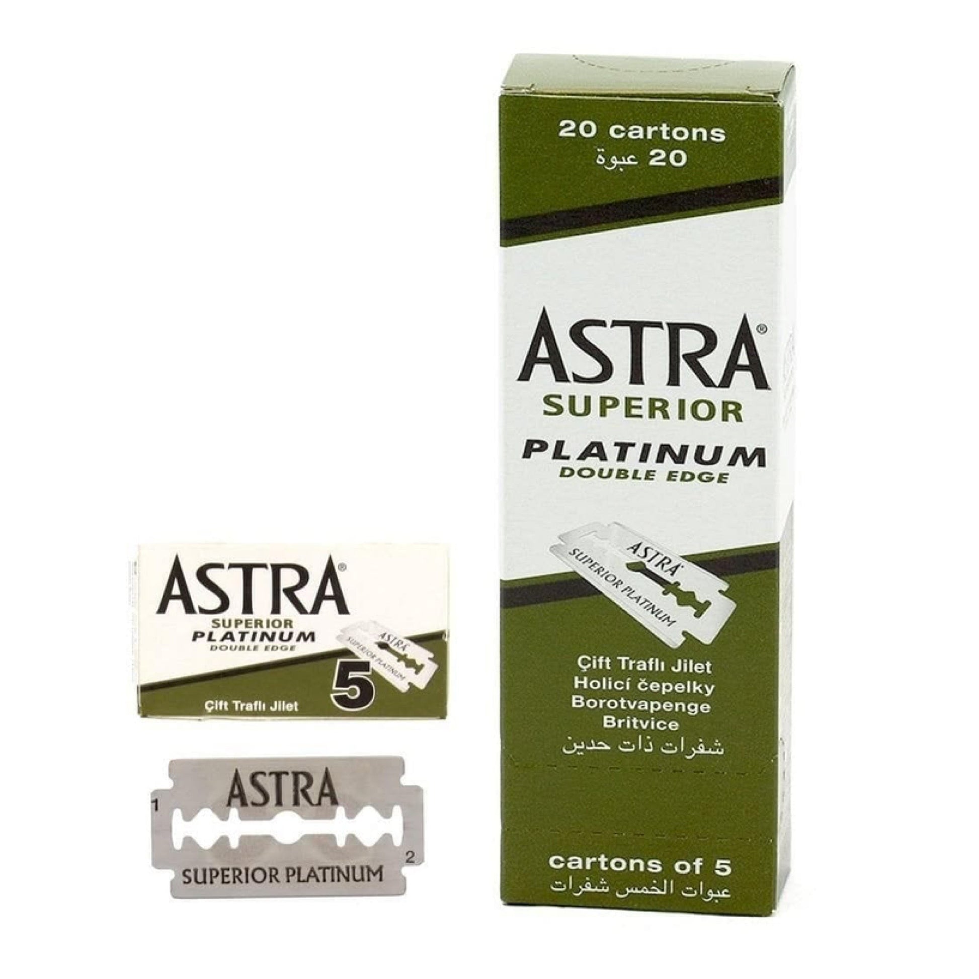 Astra Double Edge Razor Blades