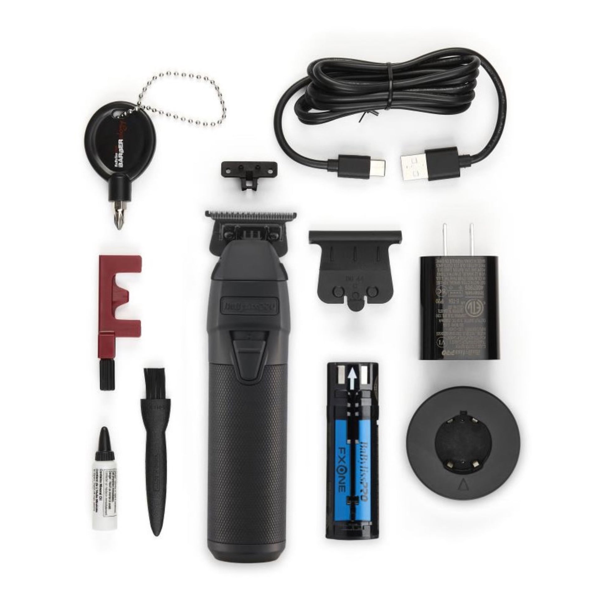 BabylissPRO FXONE Black Trimmer Kit