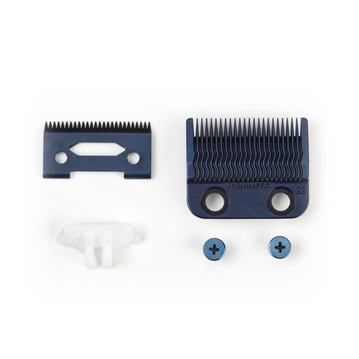 BabylissPro Blue Titanium Fade Blade Kit