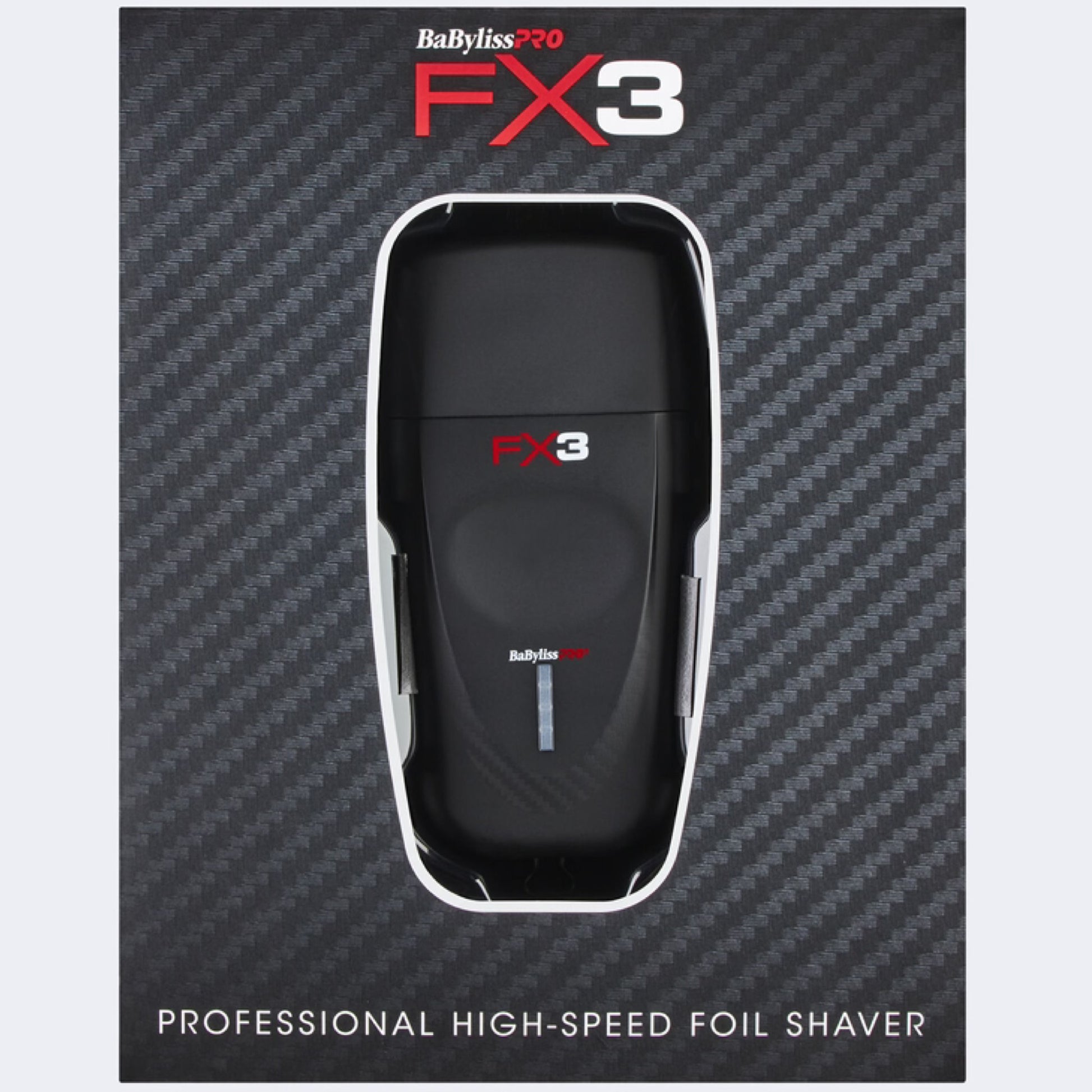 BabylissPro FX3 Shaver Front Box