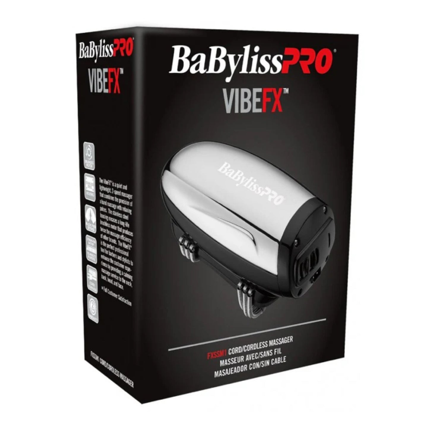 BabylissPro Silver VibeFX Massager