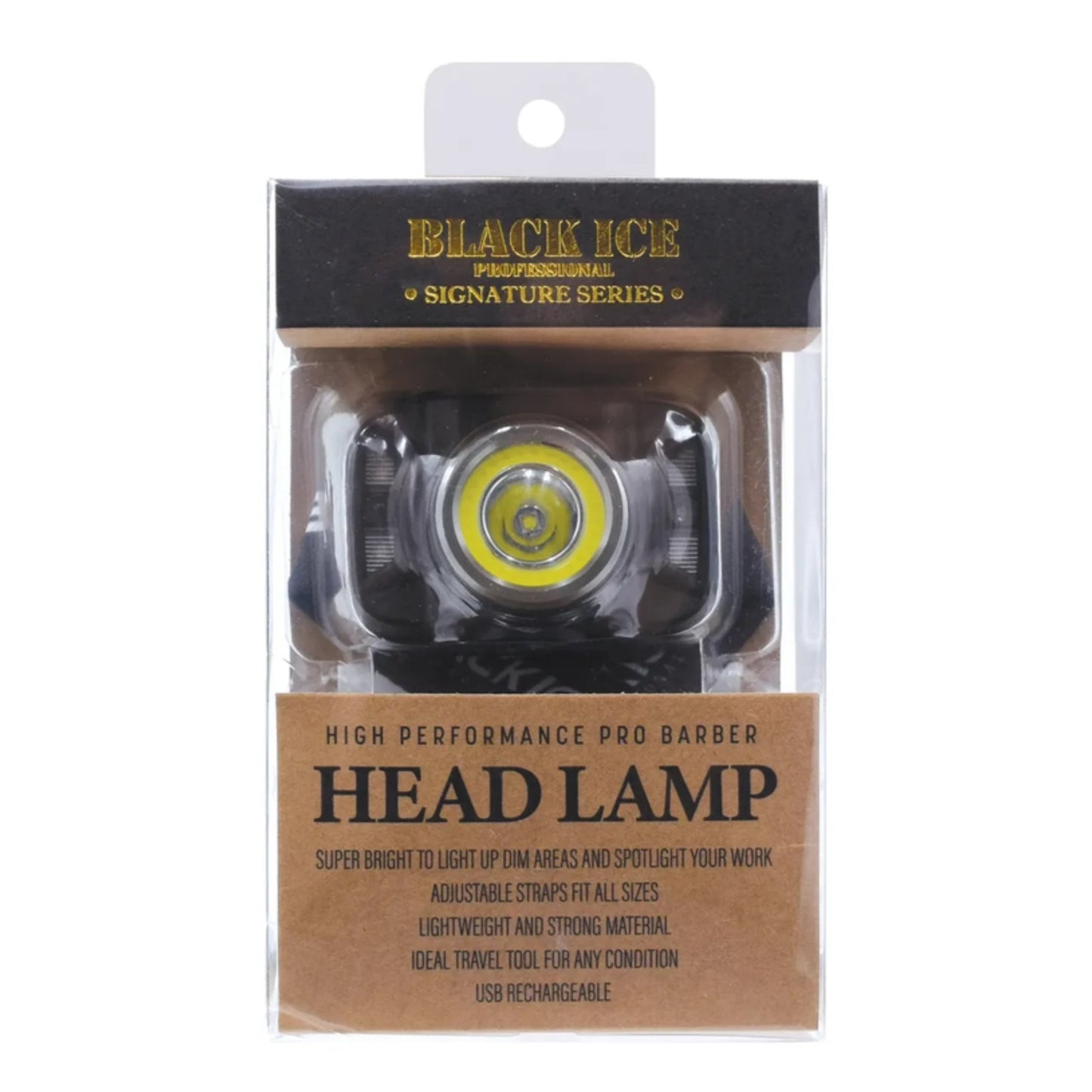 Black Ice Barber Head Lamp