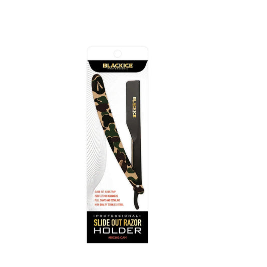 Black Ice Camo Slide Out Razor Holder