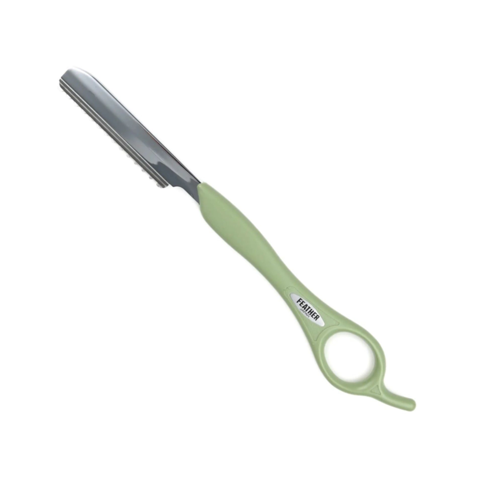 Feather Matcha Green Styling Razor