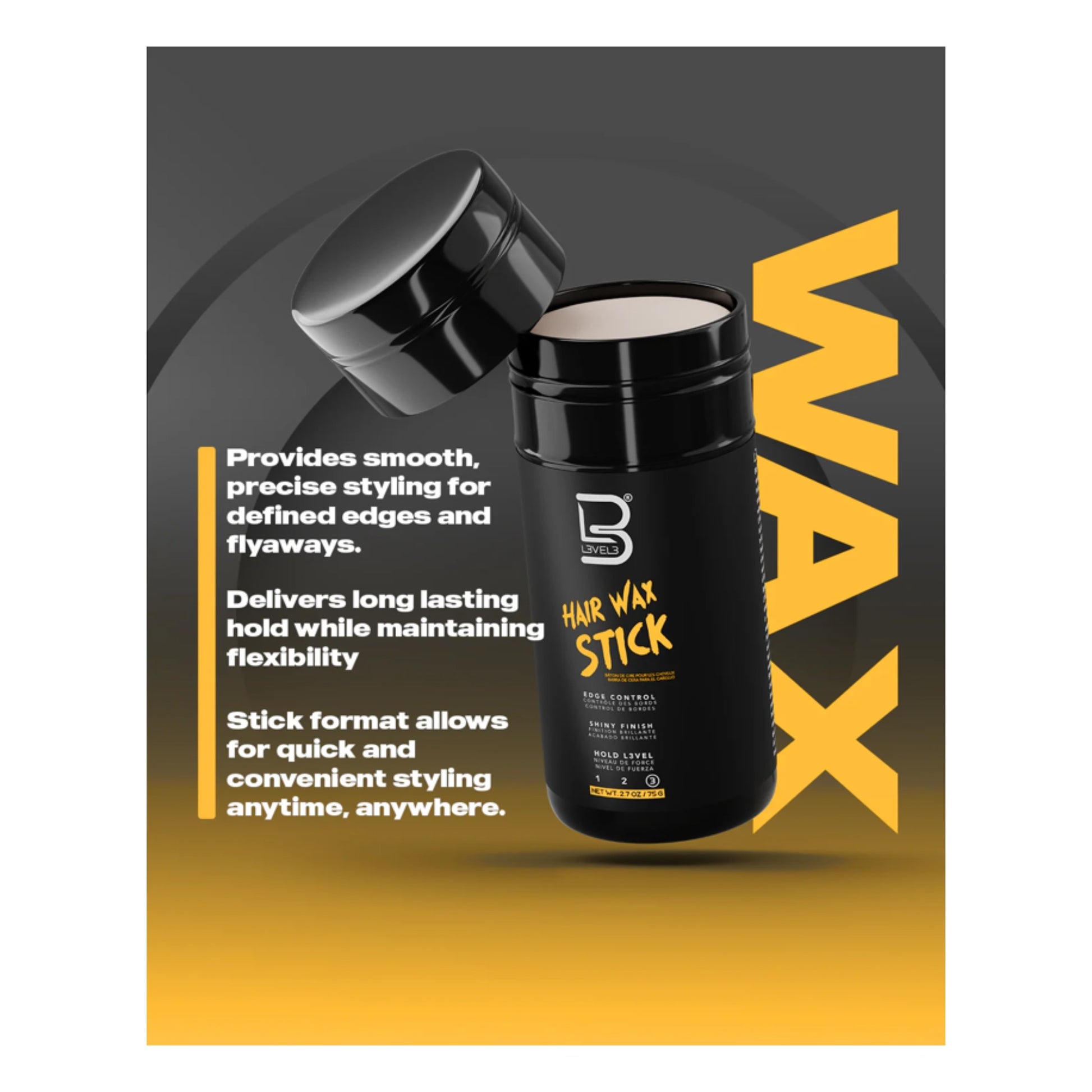 L3VEL3 Hair Wax Stick Information