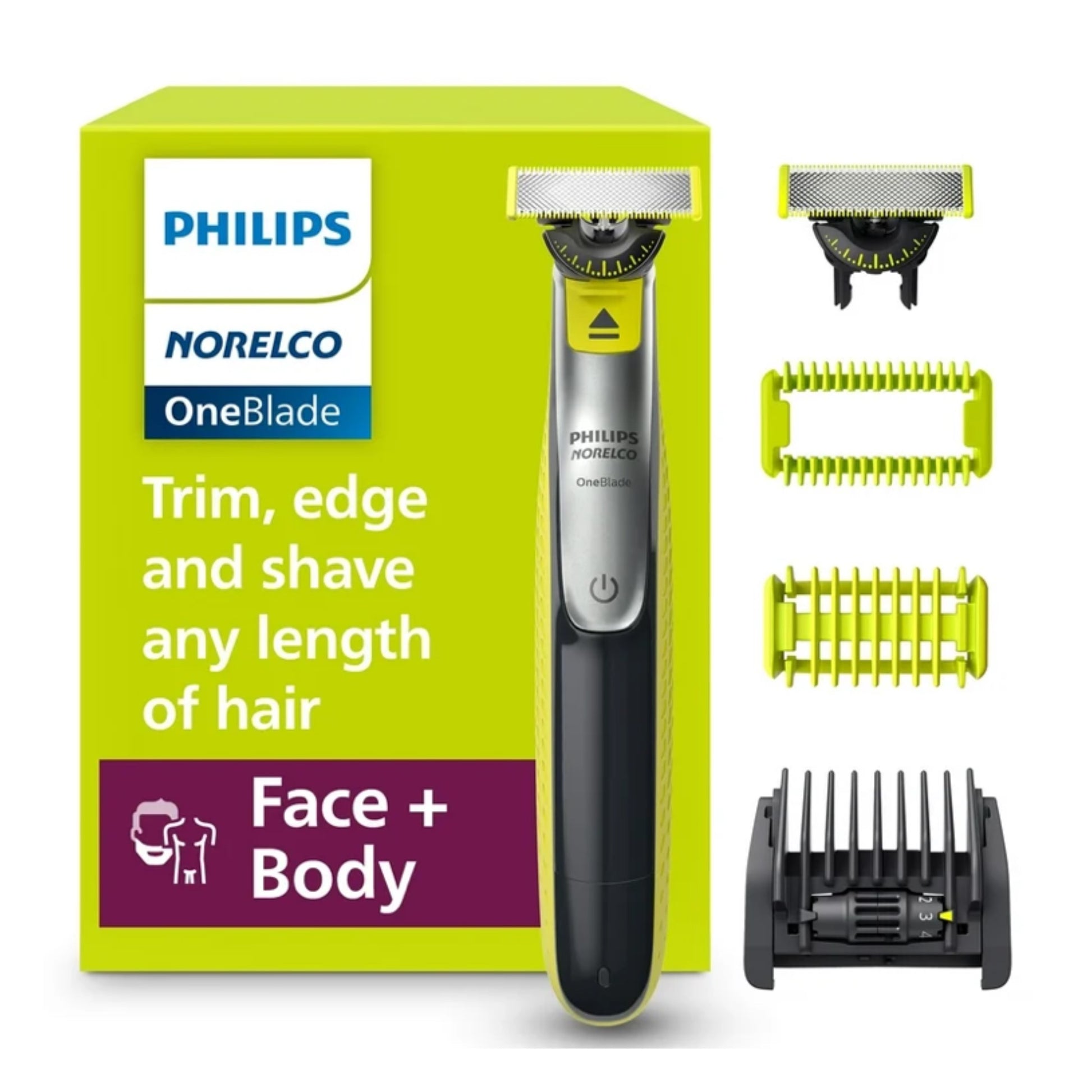 Philips Norelco OneBlade Face and Body Trimmer