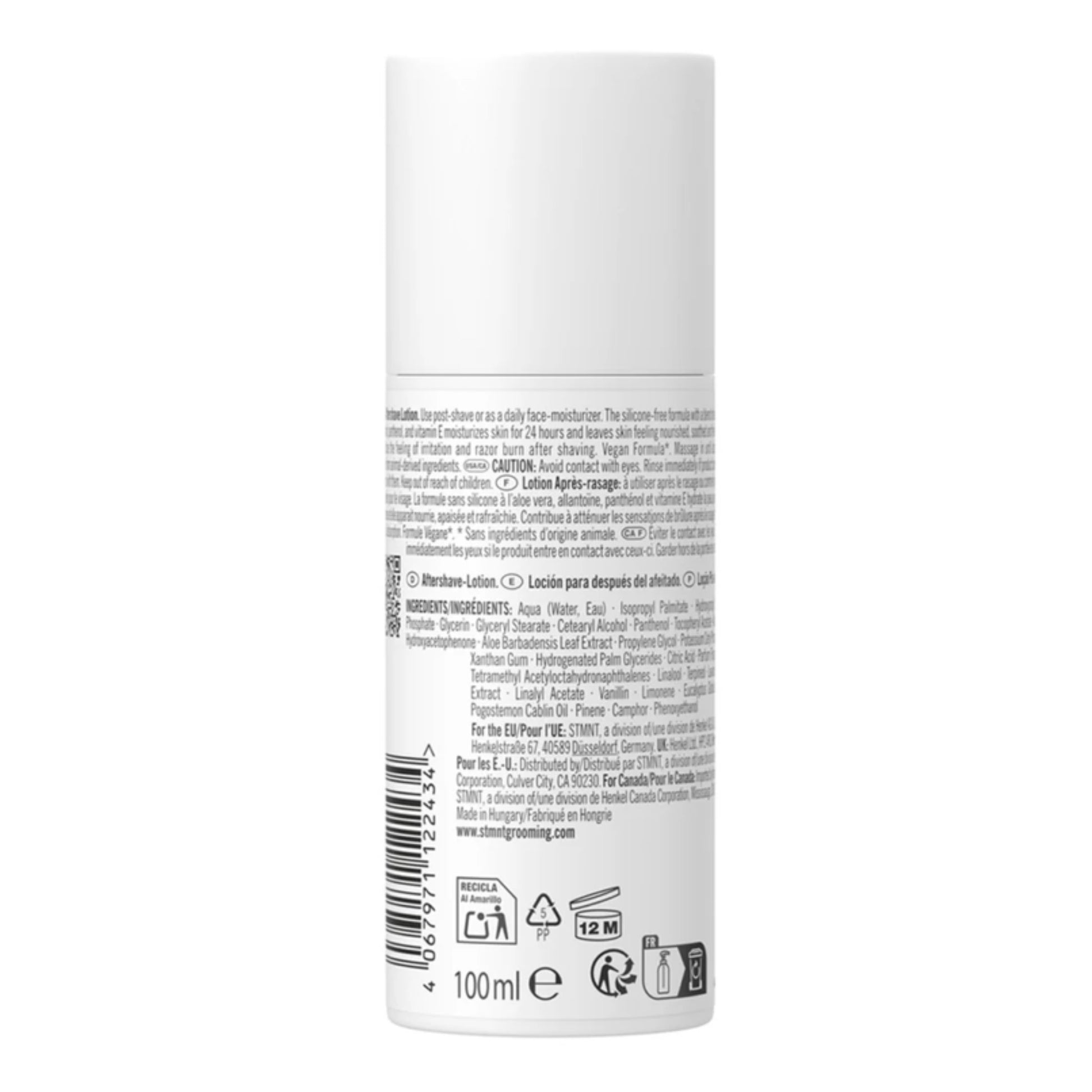 STMNT Aftershave Lotion Information