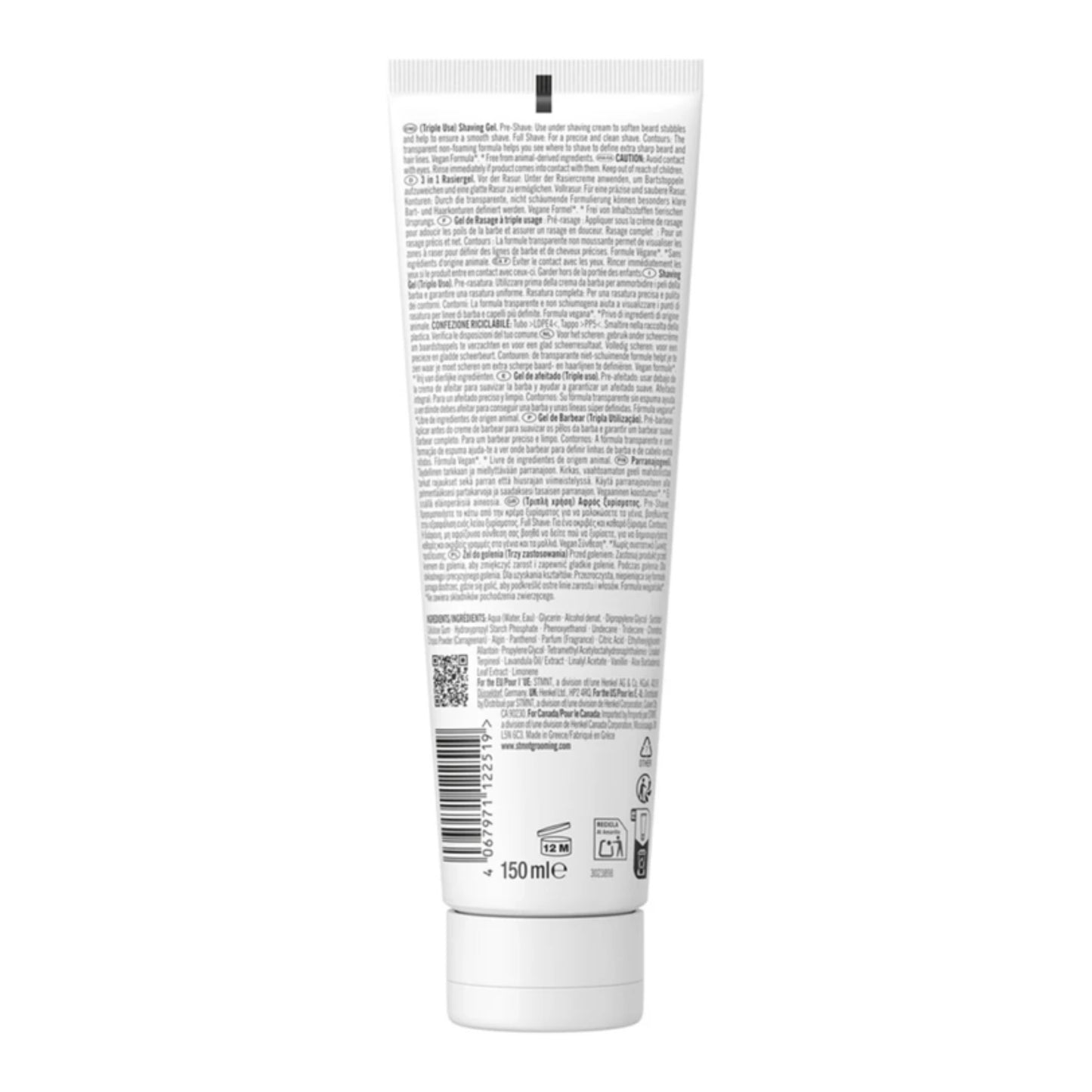 STMNT Shave Gel Information