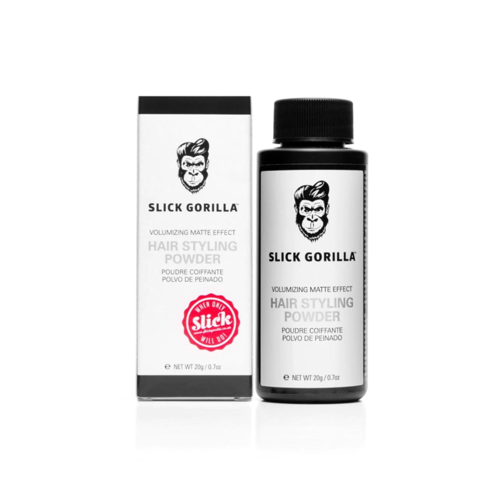 Slick Gorilla Hair Styling Powder 0.7oz. – Royal Barber Supply