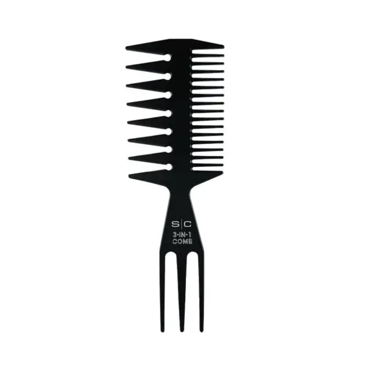 Stylecraft 3 in 1 Wide Texture Fish Tail Comb