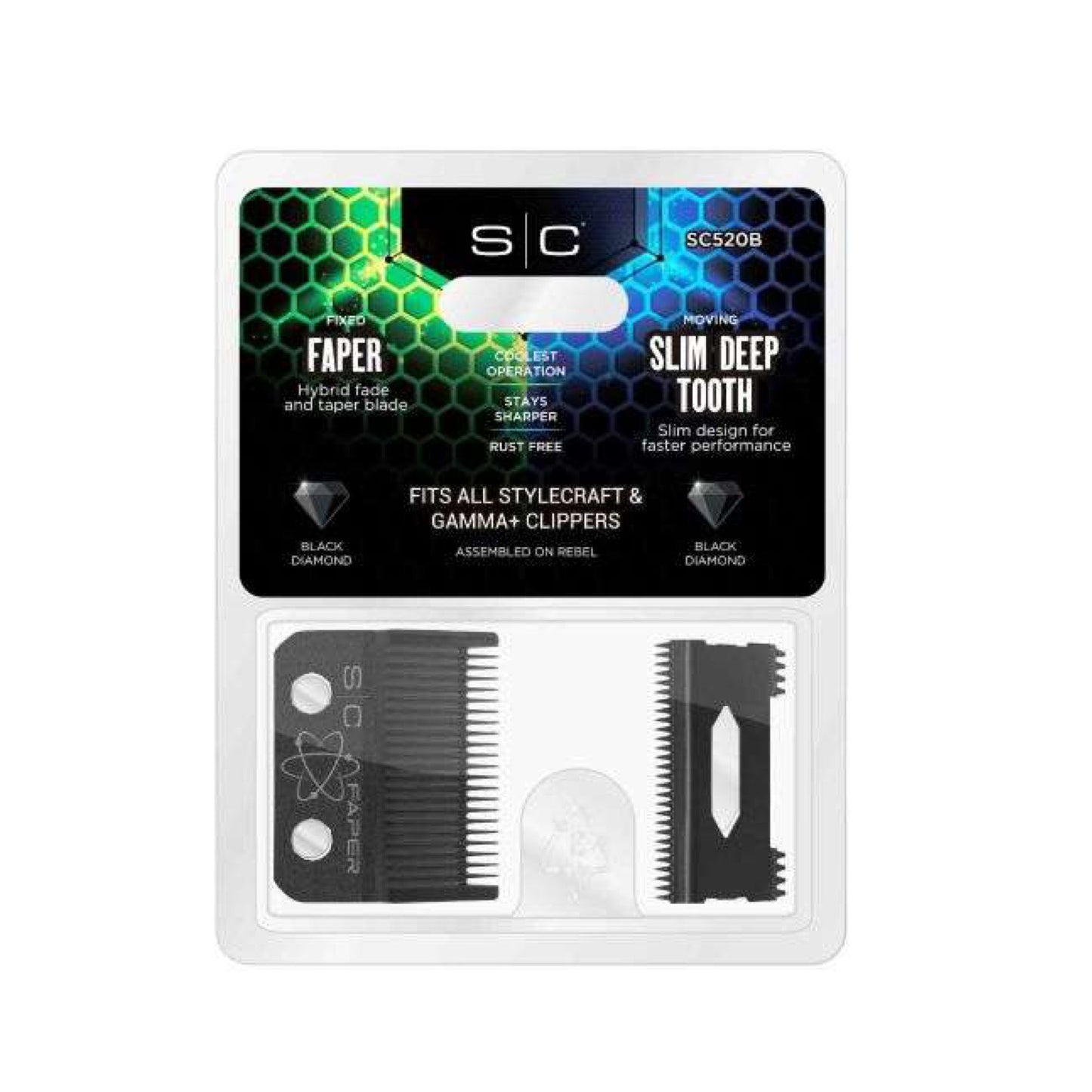 Cocco Replacement Clipper Taper Blade - Digital Gap Graphene Technology - Vip Barber Supply