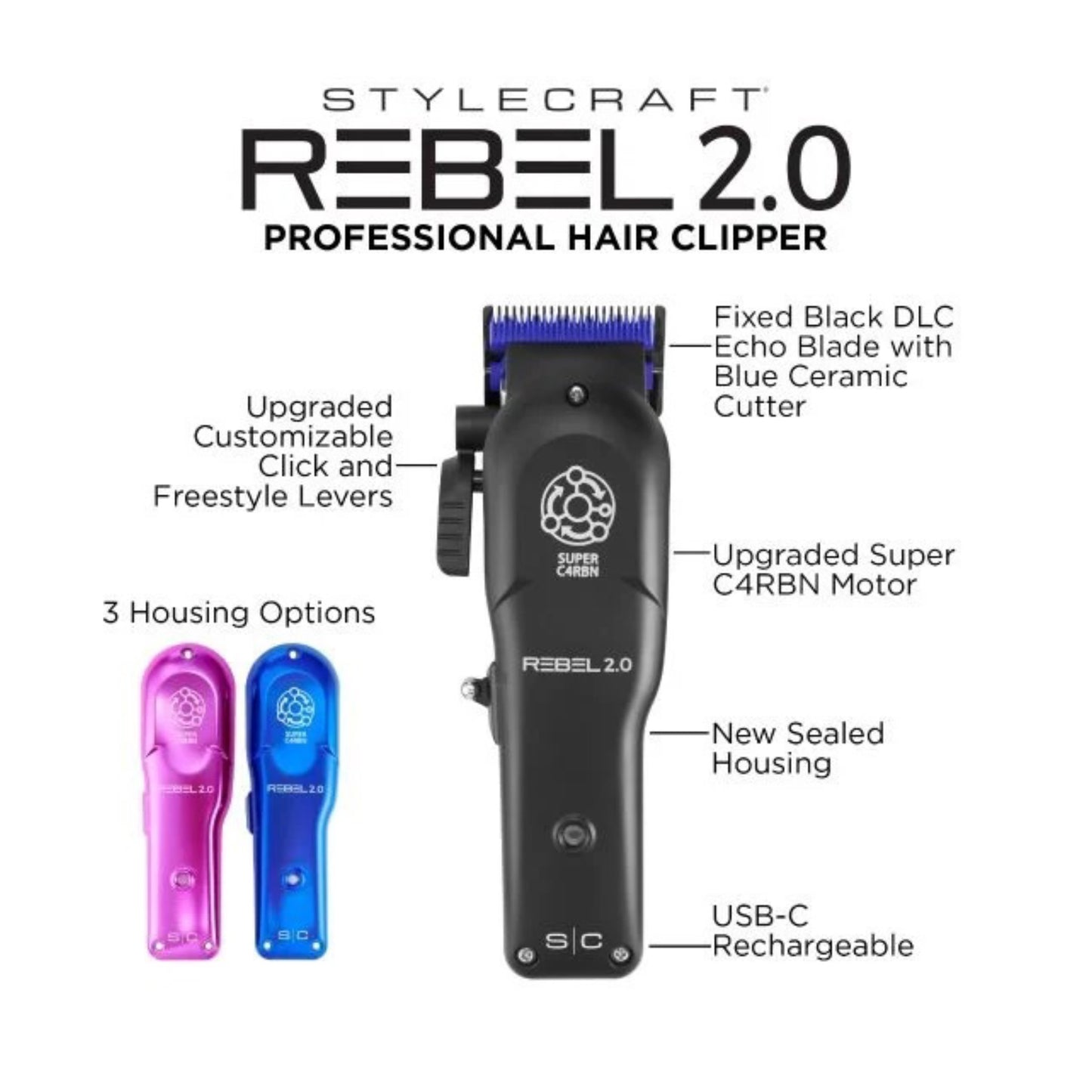 Stylecraft Rebel2.0 Hair Clipper
