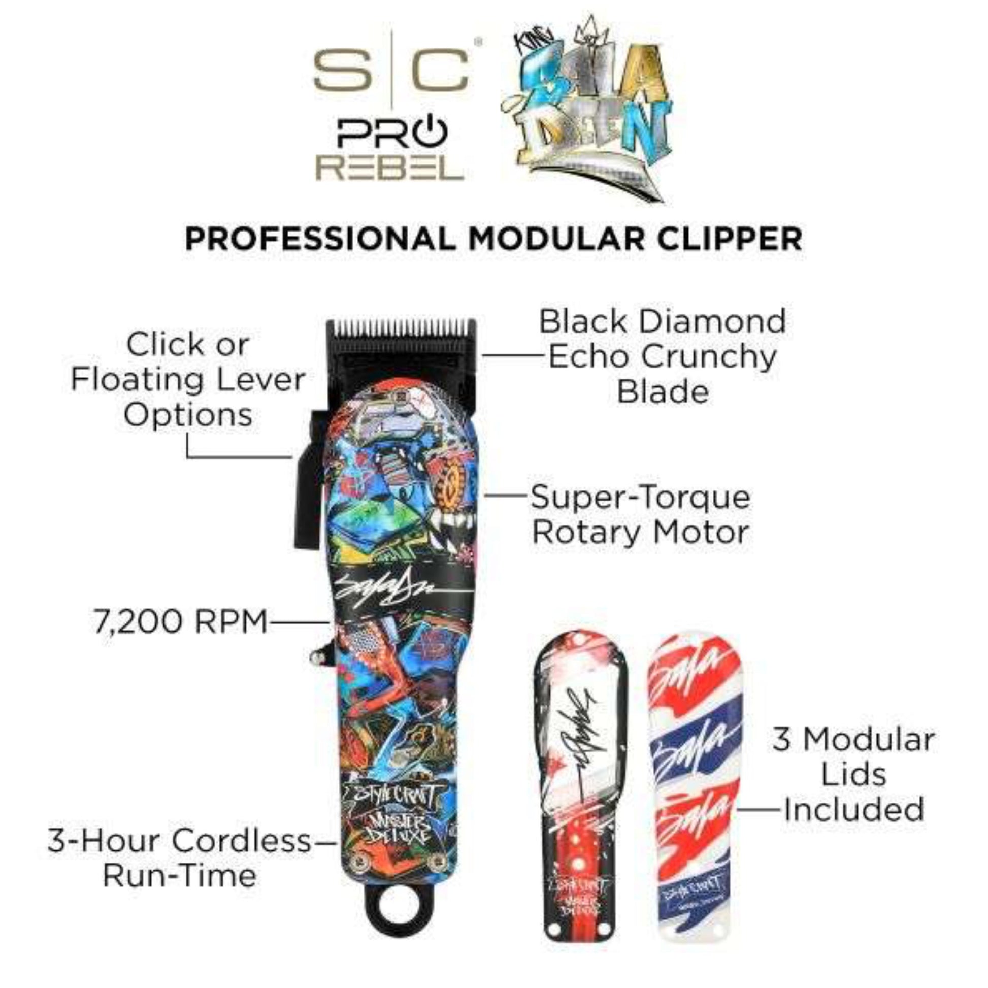 Stylecraft Rebel King Saladeen Rebel Clipper Information