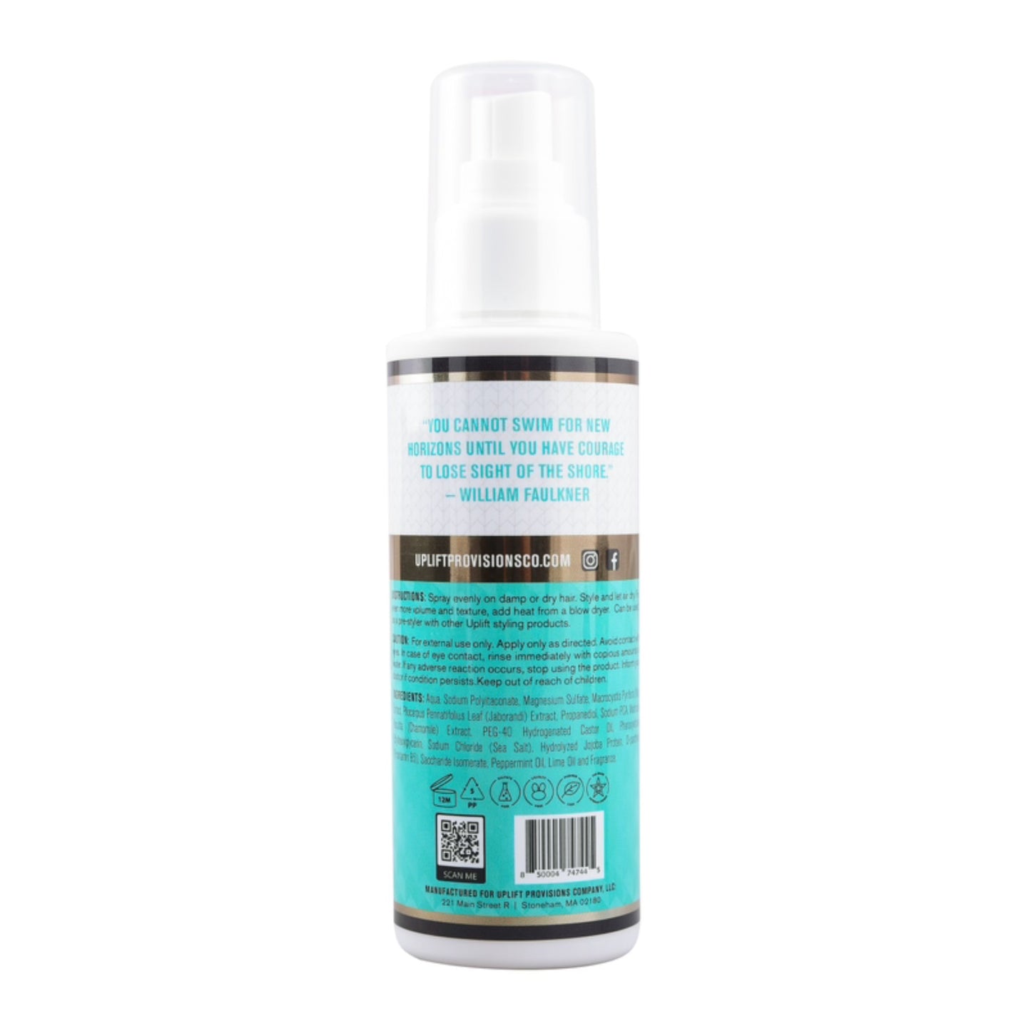 Uplift Provisions Sea Salt Spray Instructions