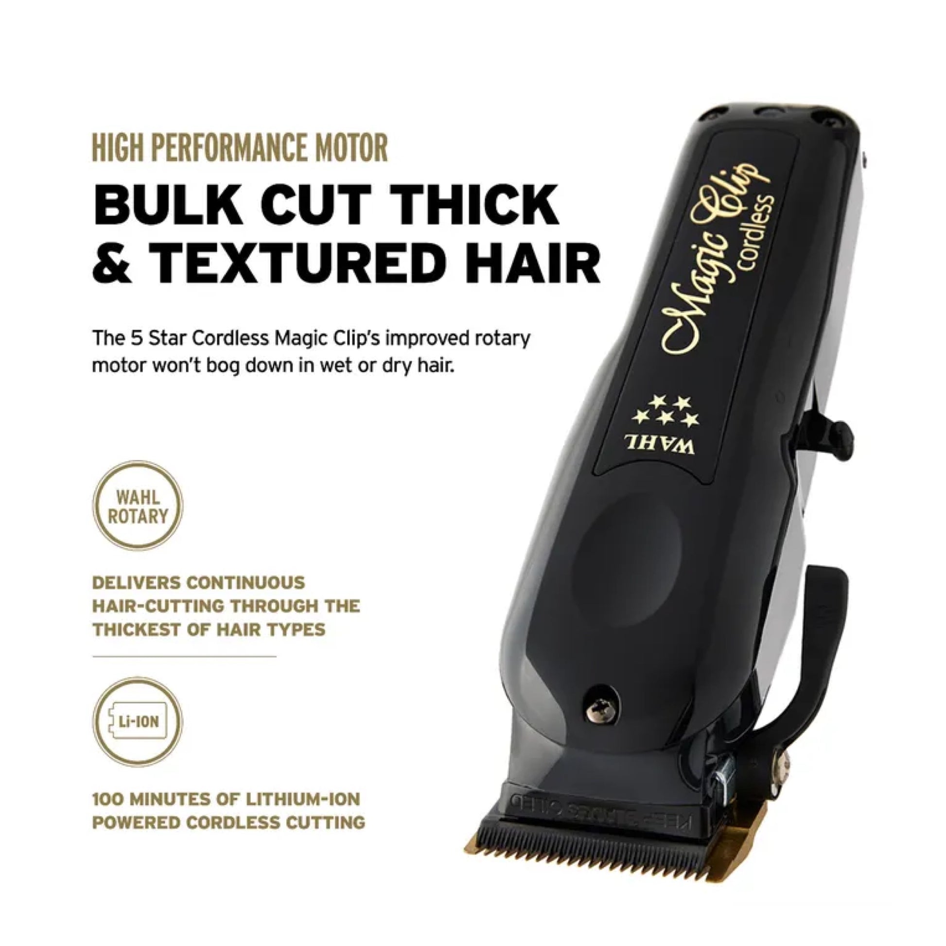 Wahl Black Magic Clip Details
