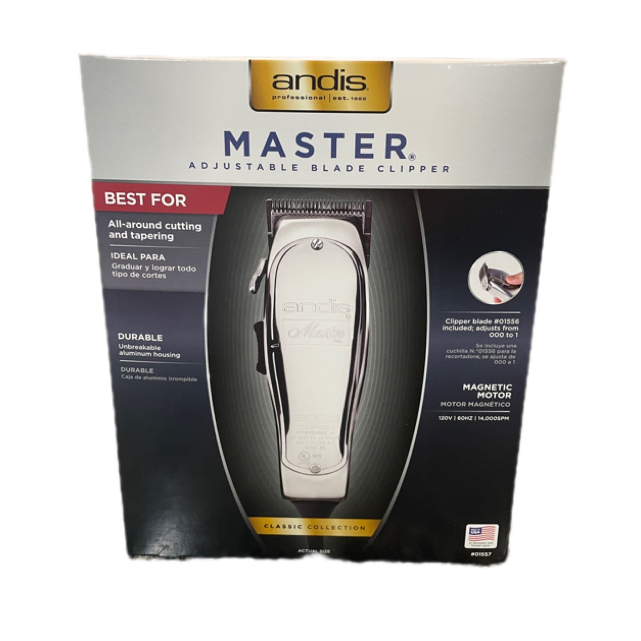 Andis Master Corded Hair Clipper – Royal Barber Supply