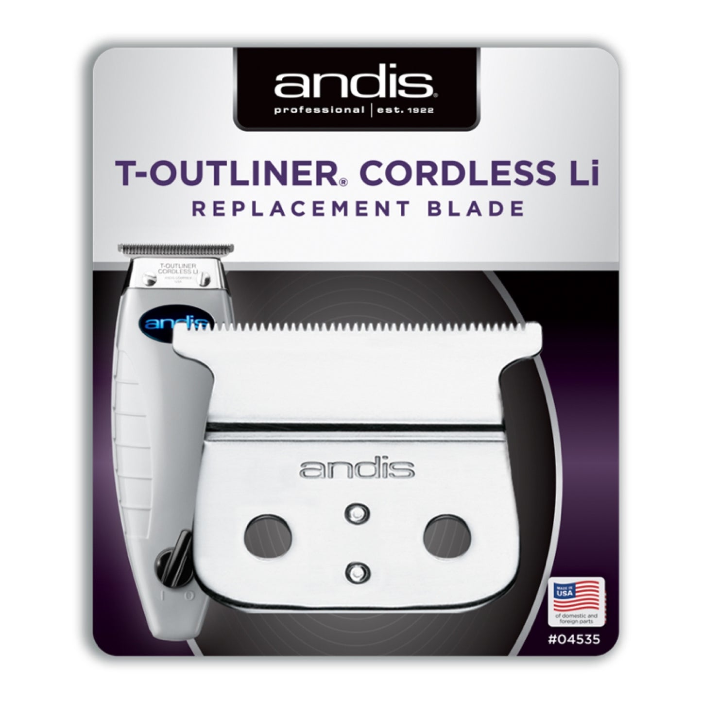 Andis T Outliner Cordless Li Blade