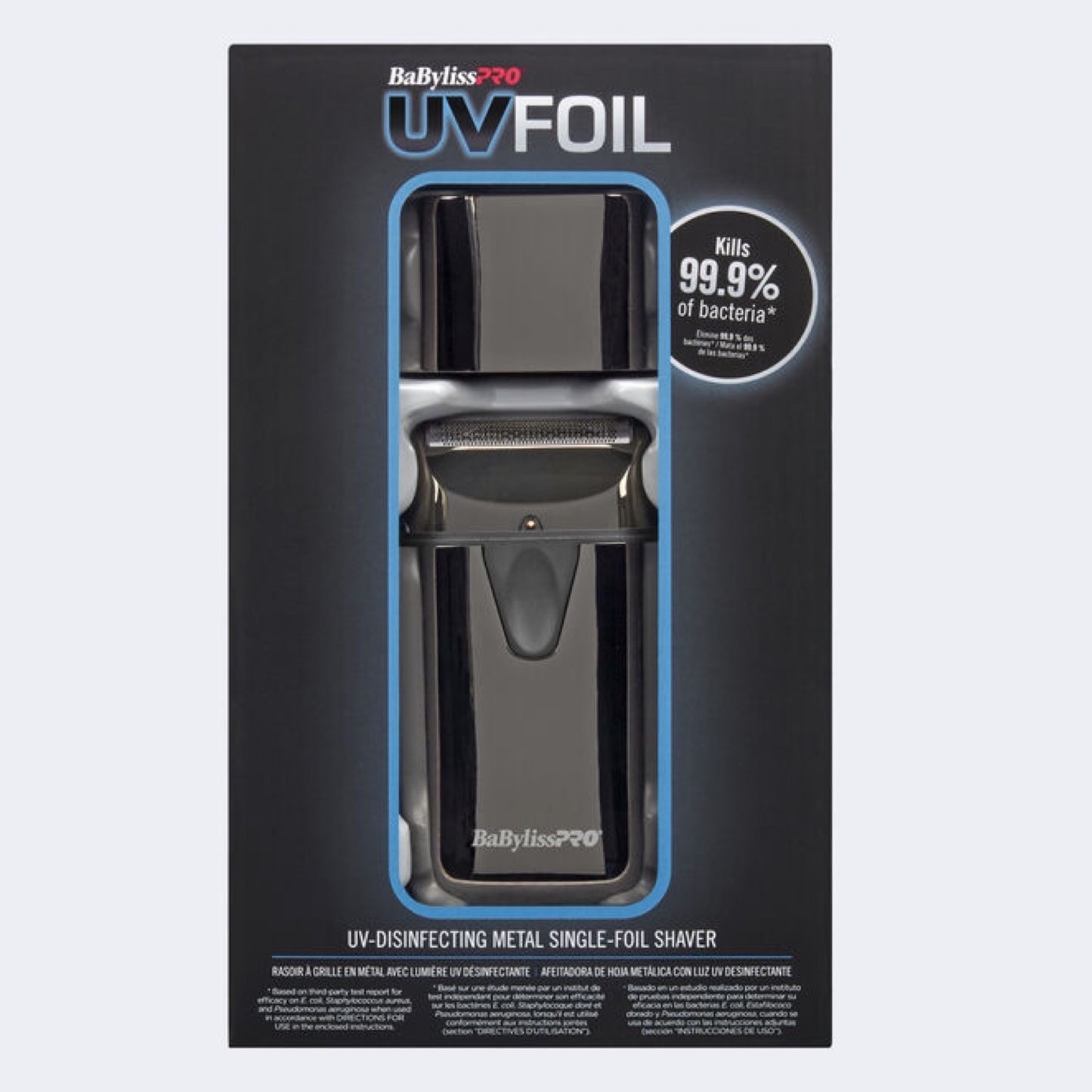 BaBylissPRO UVFoil Single Foil Electric Shaver