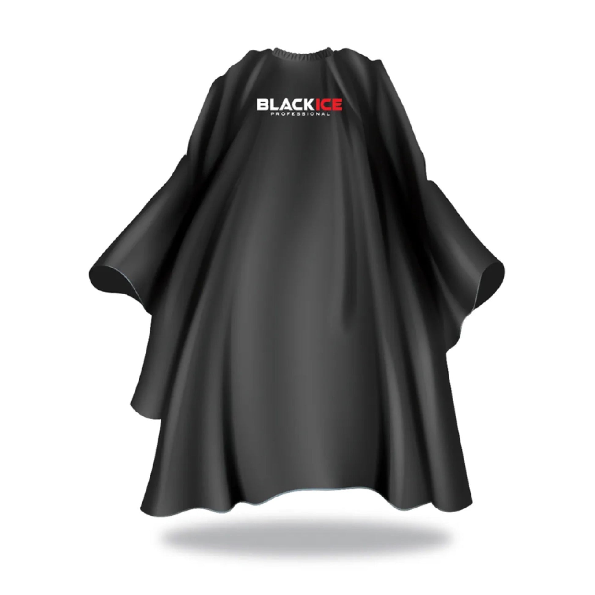 Black Ice Barber Cape Black
