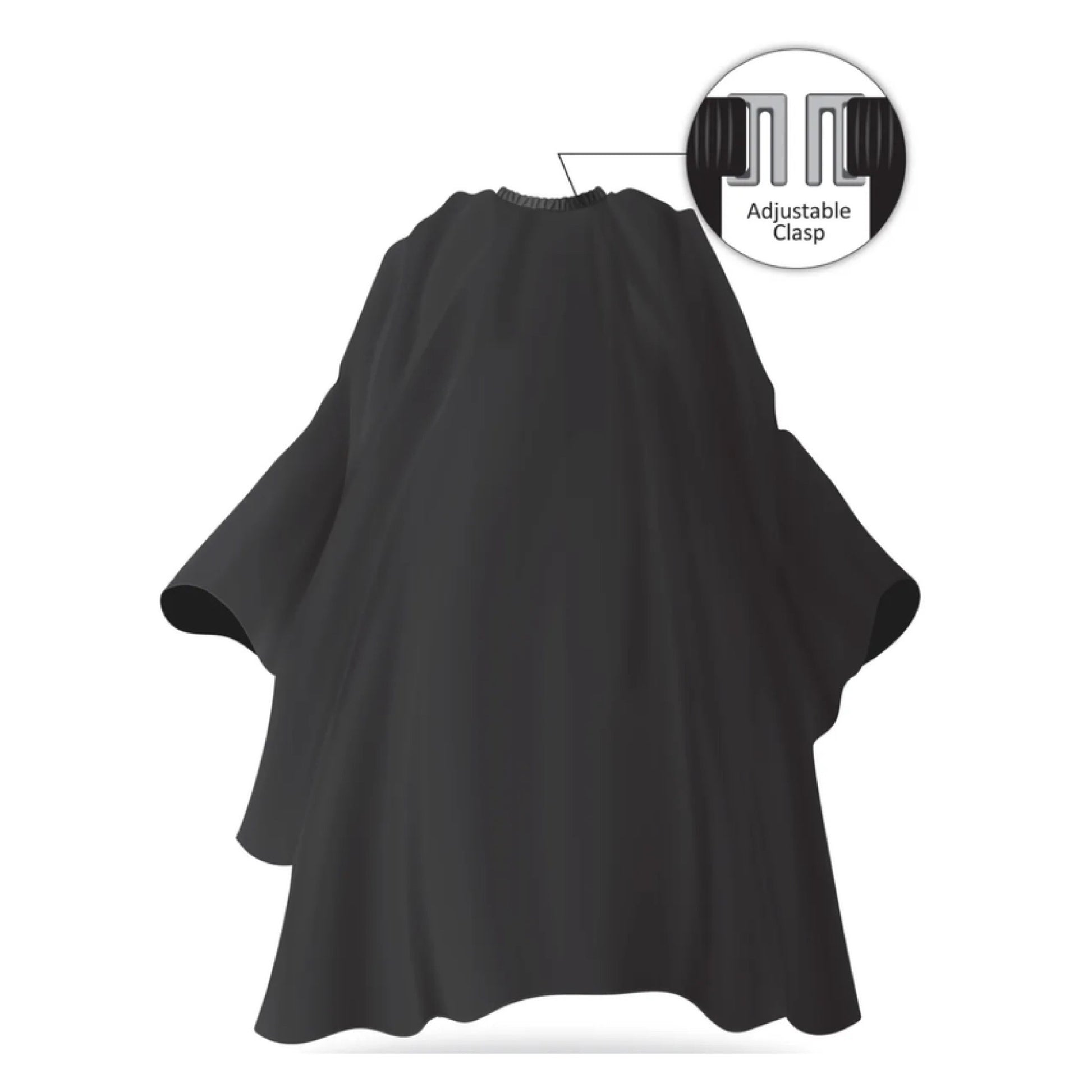 Black Ice Barber Cape Clasp 