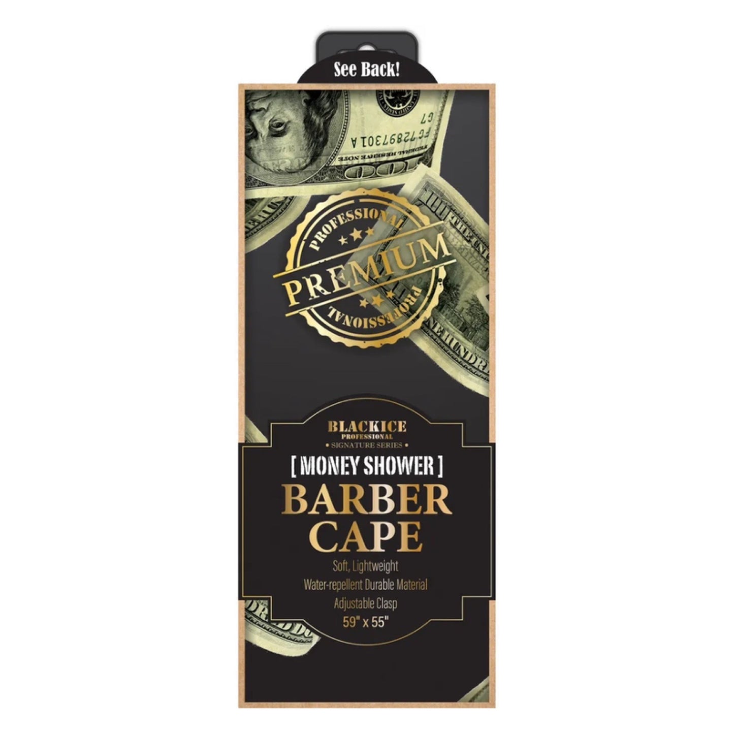 Black Ice Barber Money Box