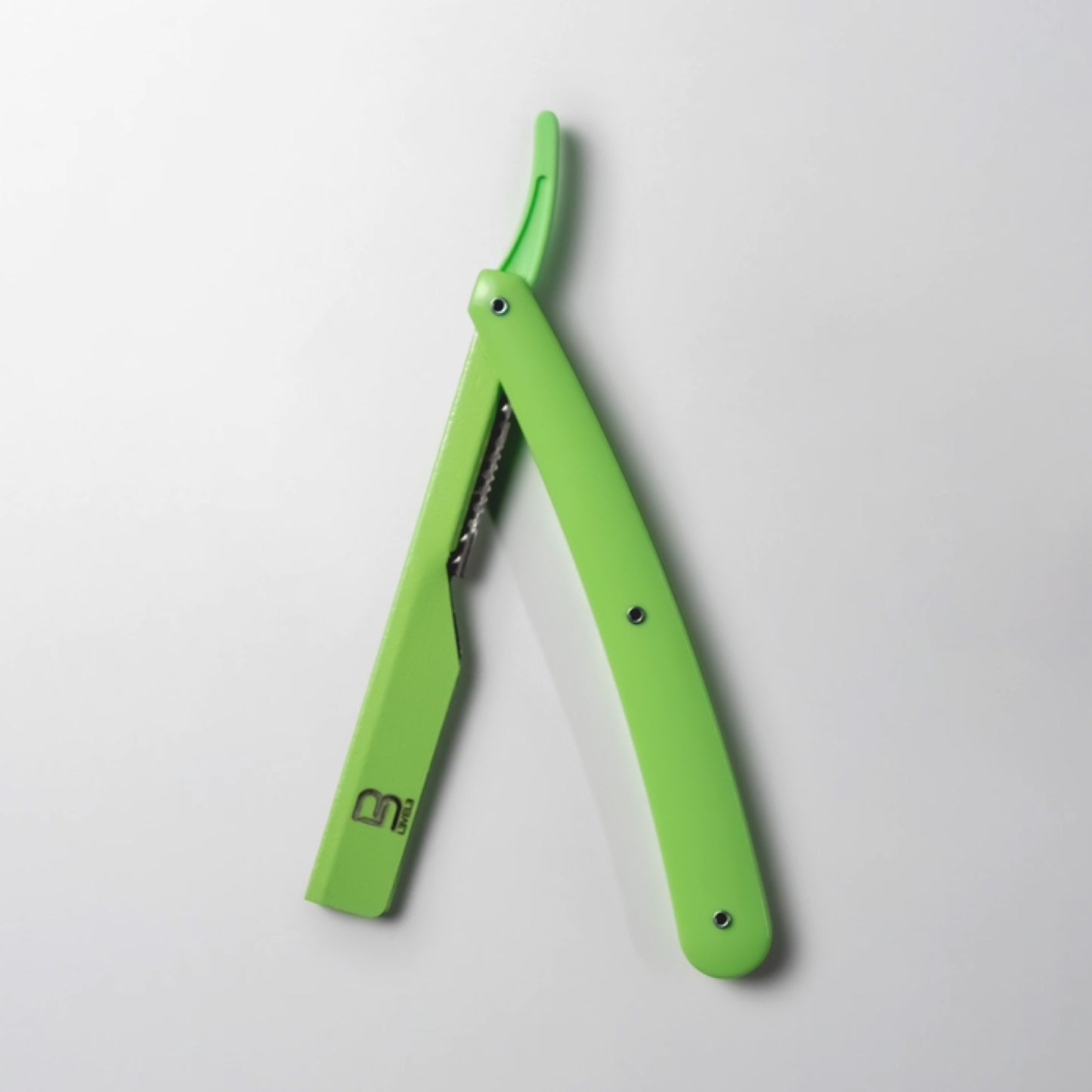 L3VEL3 Green Straight Razor