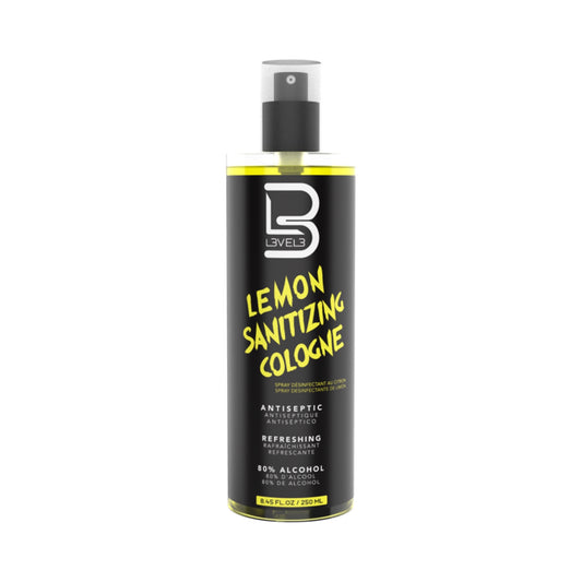 L3VEL3 Lemon Sanitizing Cologne Spray