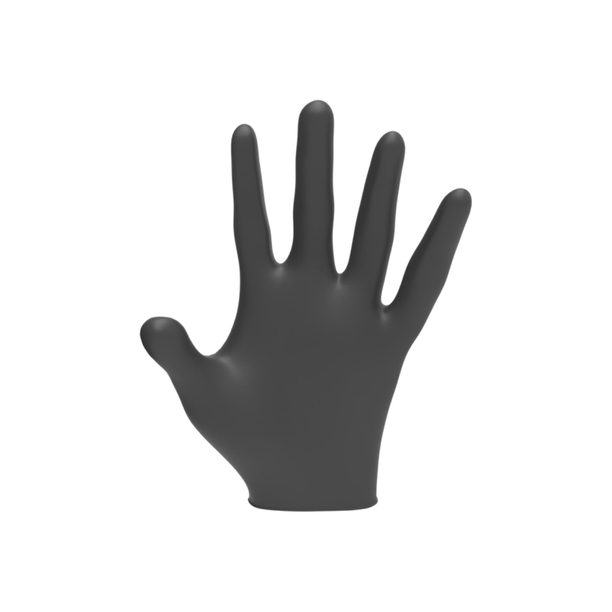 L3VEL3 Nitrile Black Gloves