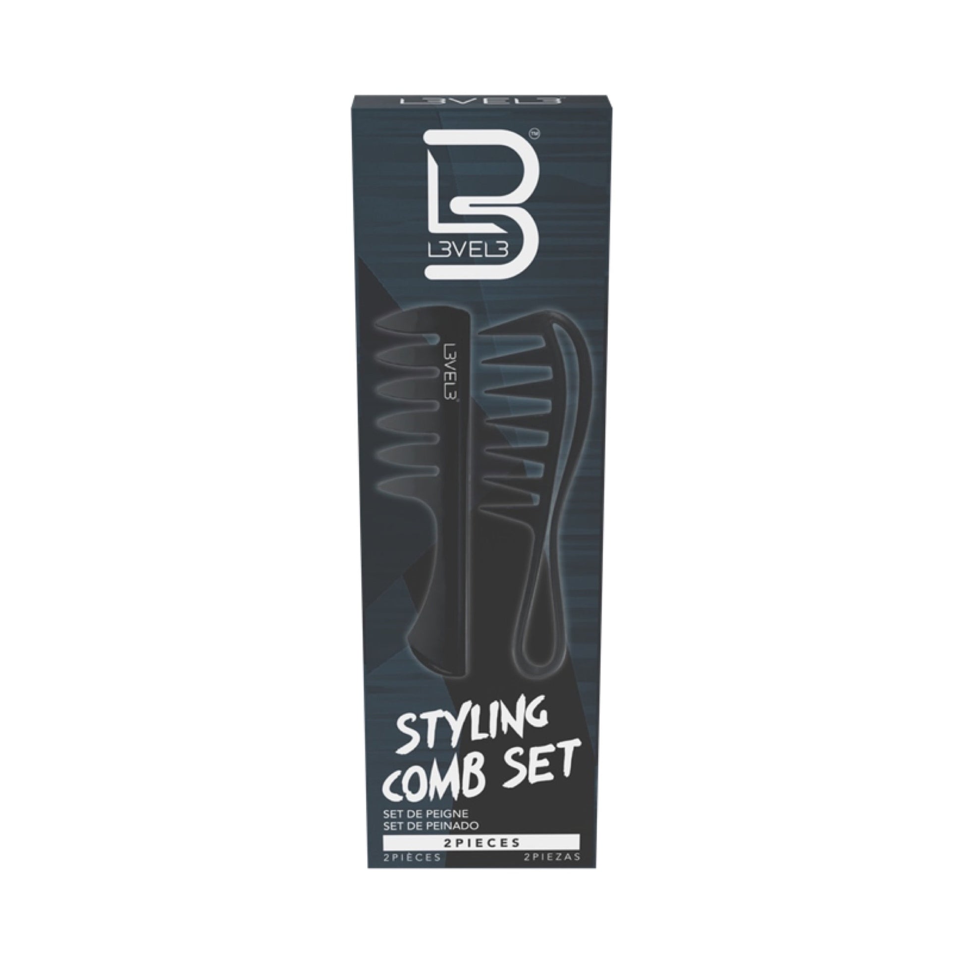 L3VEL3 Styling Comb Set Box