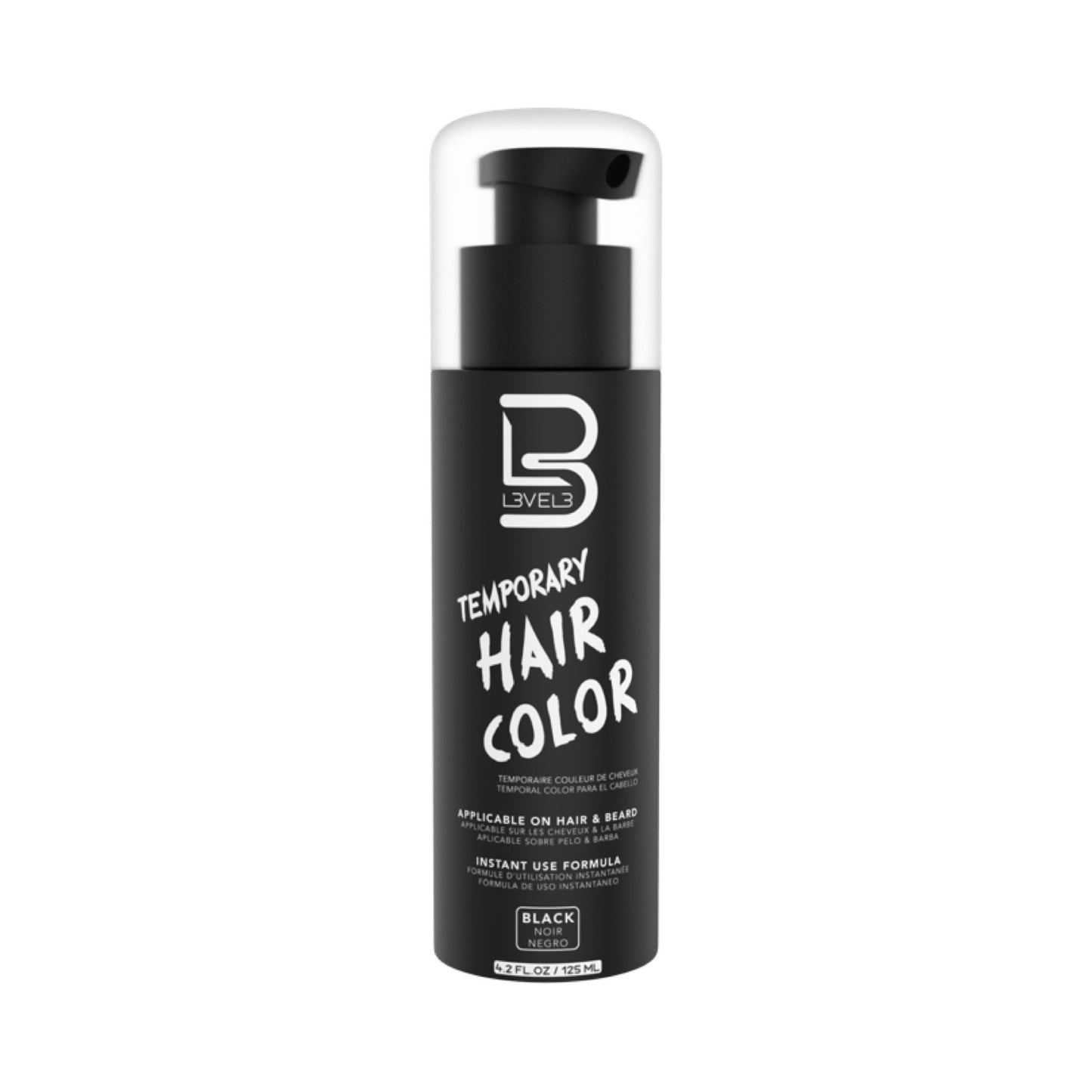 L3VEL3 Temporary Hair Color Black