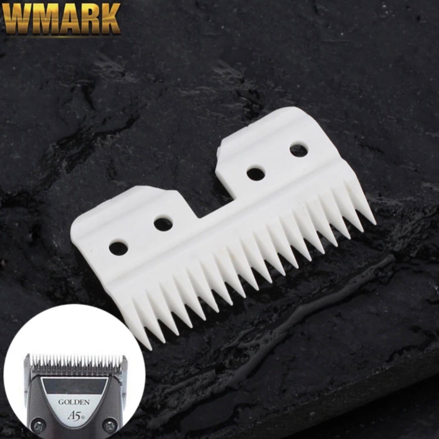 WMARK Ceramic Clipper and Trimmer Blades