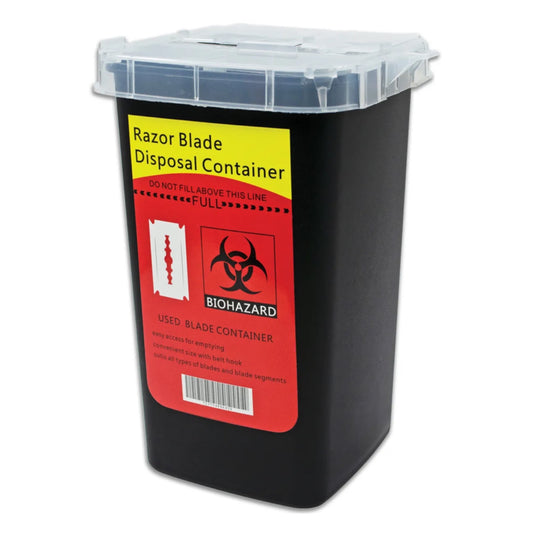 Razor Blade Disposal Container